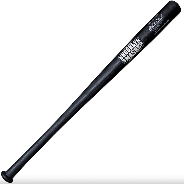 Cold Steel CS-92BS Brooklyn Smasher Bat, Black Polypropylene, 34"