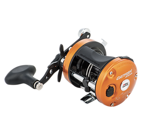 Abu Garcia 1523225 C3 Catfish 4.1:1 3BB Round Cast Reel Orange