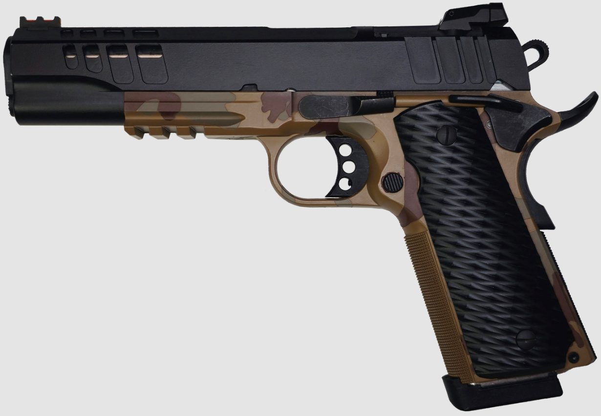 Great Lakes Firearms GL1911 .45 ACP 5in Mission Sahara RMSC Ported Slide
