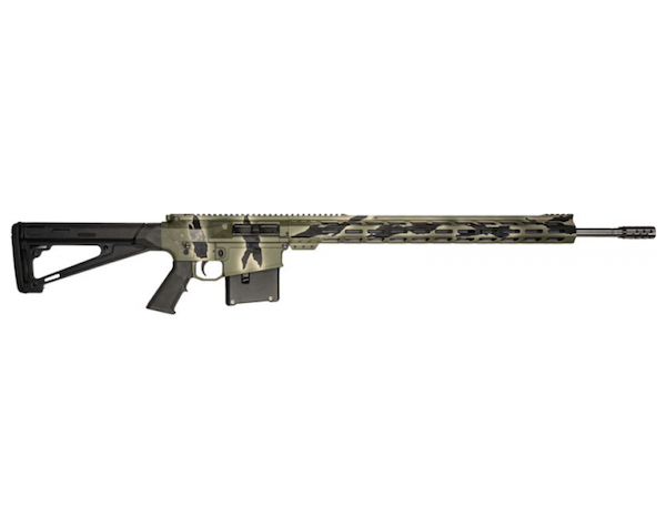 Great Lakes Firearms GL-10 LA AR-10 Style 270 Win 24" Pursuit Green Camo/Stainless Rifle