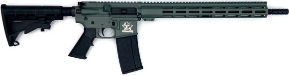 Great Lakes Firearms GL-15 AR-15 Rifle, 16in, Charcoal Green, 30rd