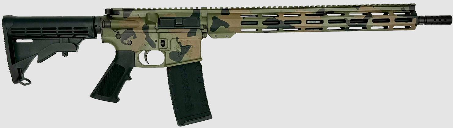 GLFA .223 Wylde 16" BLK North Woods Exclusive Rifle