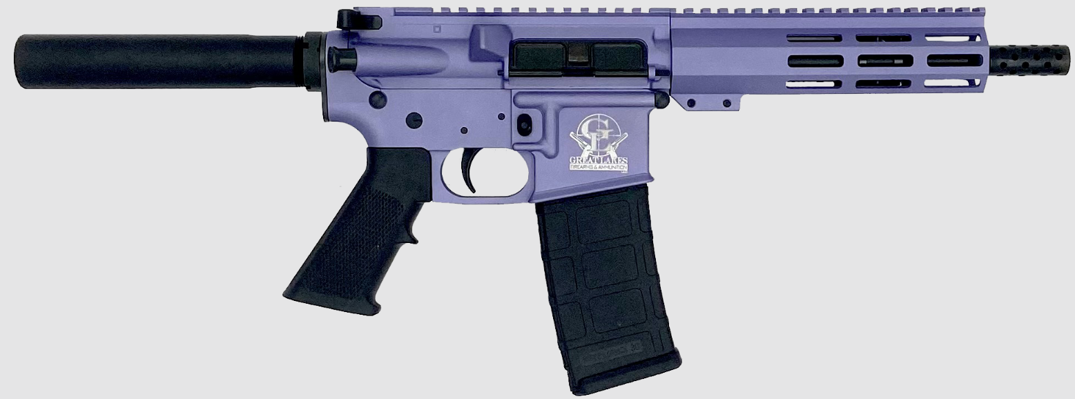 Great Lakes Firearms GL-15 AR-Pistol .223 Wylde - Wild Orchid