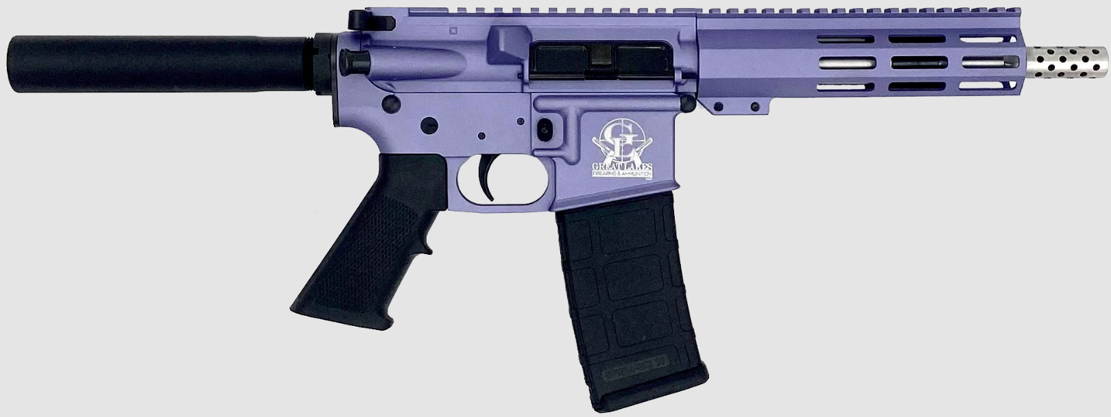 Great Lakes Firearms GL-15 AR Pistol .223 Wylde (7.5" Wild Orchid Cerakote)