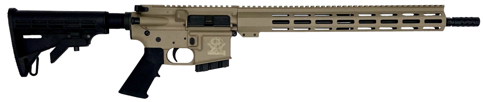 Great Lakes Firearms GL-15 RIA .350 Legend 16in Rifle (Flat Dark Earth/Nitride) 5rd