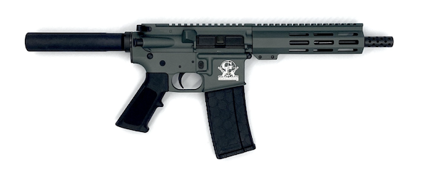Great Lakes Firearms GL-15 AR-15 Pistol .223 Wylde 7.5in (Charcoal Green)