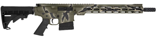 Great Lakes Firearms GL-10 .308 Winchester Tactical AR-10 16" Pursuit Green Camo (Nitride) 10-Round