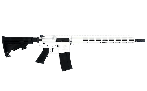 Great Lakes Firearms GL10308WHT16 AR10 18" NITRIDE MLOK White 1-10RD