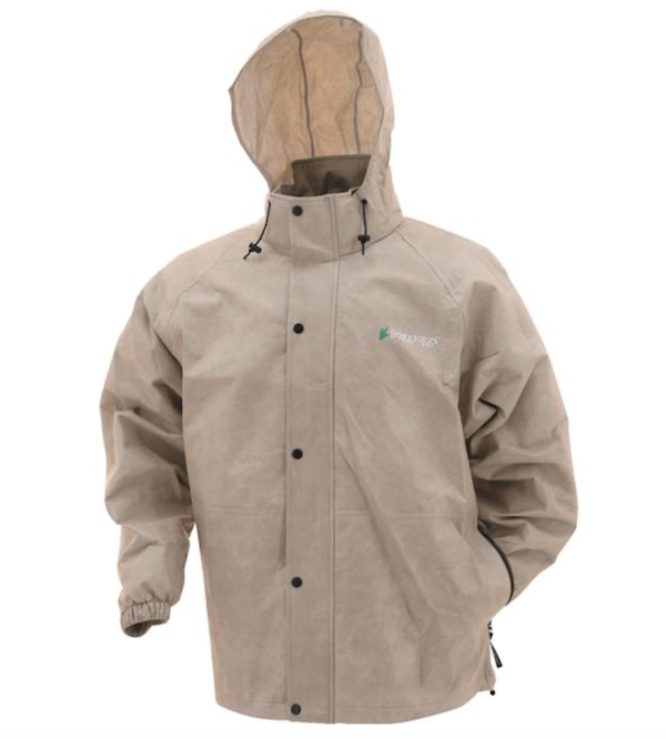 Frogg Toggs Classic PRO Action Jacket-Khaki PA63123 : PA63123-04LG