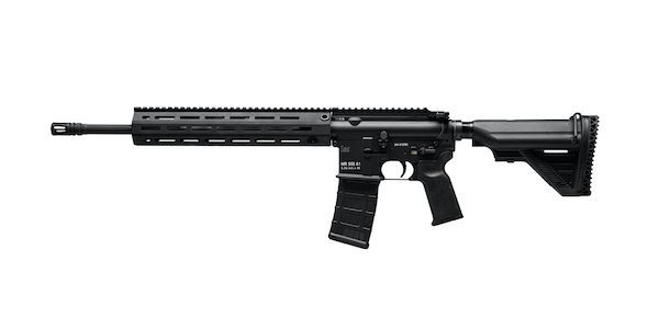 Heckler & Koch MR556A1 Semi-Automatic Rifle, 5.56 NATO, 16.5" Barrel, 30 Rounds, Adjustable Stock, Matte Black Finish