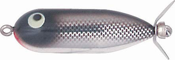 Heddon Tiny Torpedo 1/4 - Black Shiner Fishing Lure