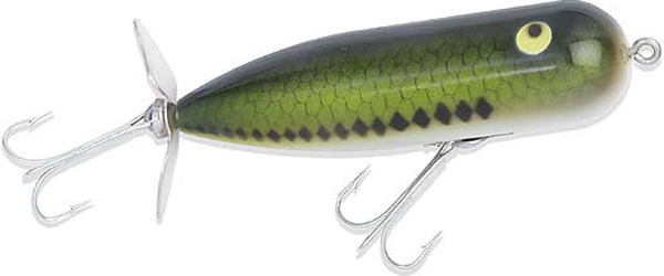 Heddon Baby Torpedo 2.5" 3/8 - Baby Bass Fishing Lure - Heddon