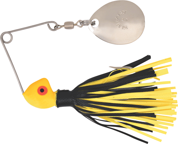 Hildebrandt Spin Dandy 1/8 Lure - Yellow/Black & Yellow