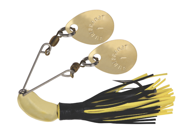 Hildebrandt Gold Nugget Fishing Lure - BLK/YEL
