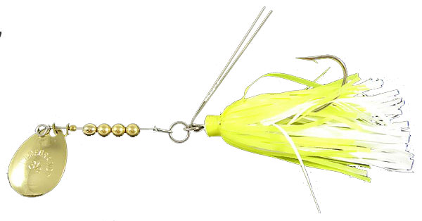HILDEBRANDT Hild Snagless Sally 1/2 Lure - Gold/Chartreuse/White
