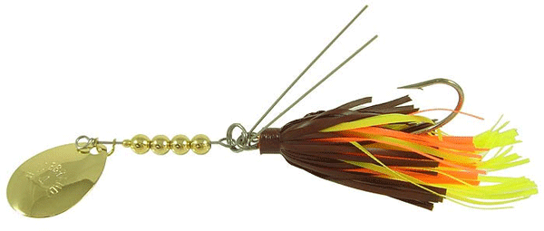 Hildebrandt Snagless Sally 1/4 Gold/Crawdad Lure