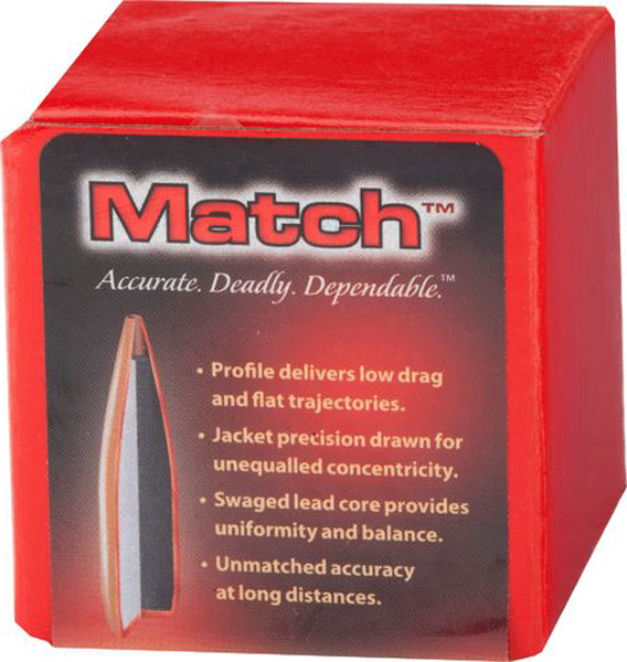 Hornady 8026 Match Target 223 Rem 75 gr HPBTM 2790 ft/s 20 Per Box/ 10 Cs