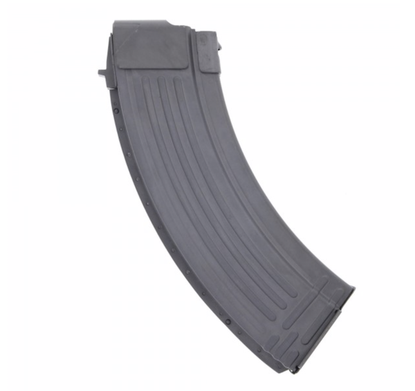 AR-15 30RD 5.56 BLACK STEEL MAGAZINE GRAY FOLLOWER