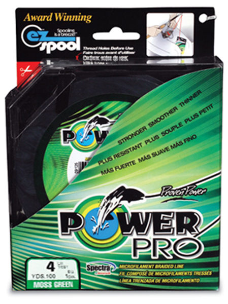 Power Pro 21100150150E 15lb 150yd Green Braided Fishing Line - Power Custom