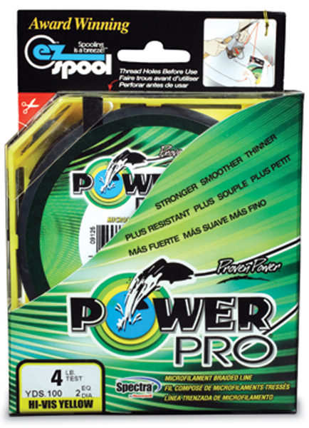 POWERPRO 20# 300YD YEL                                     