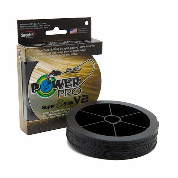 Power Pro 31500801500X SSV2 80lb 1500yd Onyx Braided Fishing Line - Power Custom