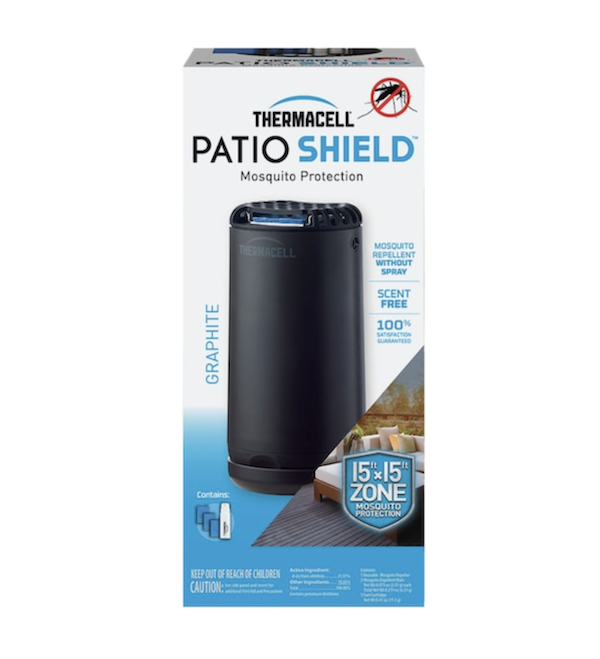 Thermacell MR-PSL Patio Shield Halo Mini Graphite Mosquito Repeller - THER