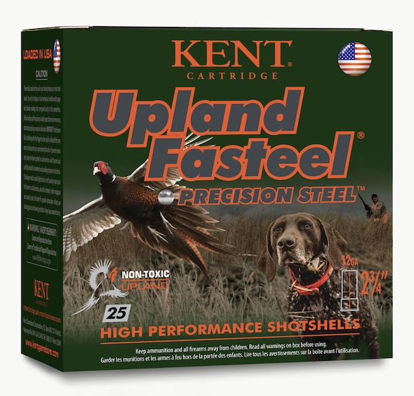 Kent Upland Fasteel Load 20 Gauge 2-3/4" 7/8 oz #6 Steel Shot 25 Rounds