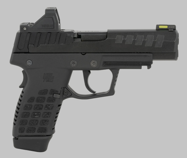 Keltec Arms P15BLKOPTIC 9mm 4-in W/VIR 15R BLK