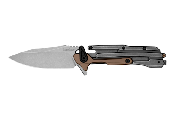 Kershaw 2039 Frontrunner 2.9" Manual Folding Knife Grey/Bronze - Kershaw for sale at TheGunDock