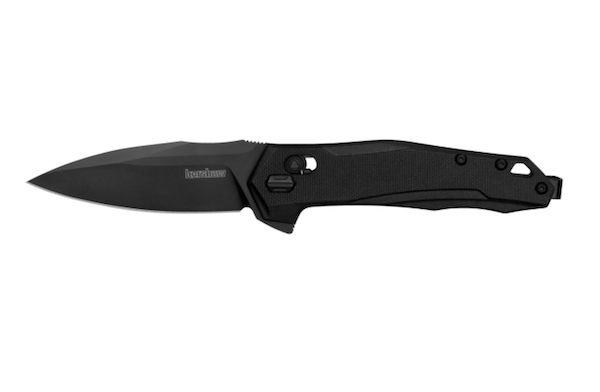 KERSHAW Monitor 3in Black Folding Knife (2041) - Kershaw - SPEAR POINT for sale at TheGunDock