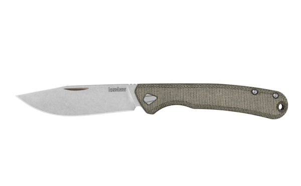 Kershaw 4320 Federalist 3.25" Drop Point CPM154 Canvas Micarta USA - Kershaw