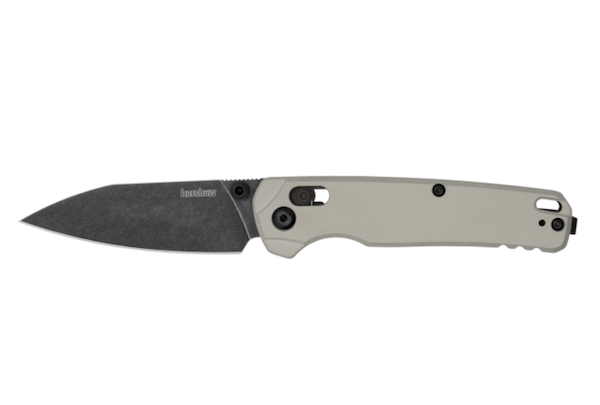 Kershaw 1360 Bel Air 3" Reverse Tanto Folding Knife Nickel Finish