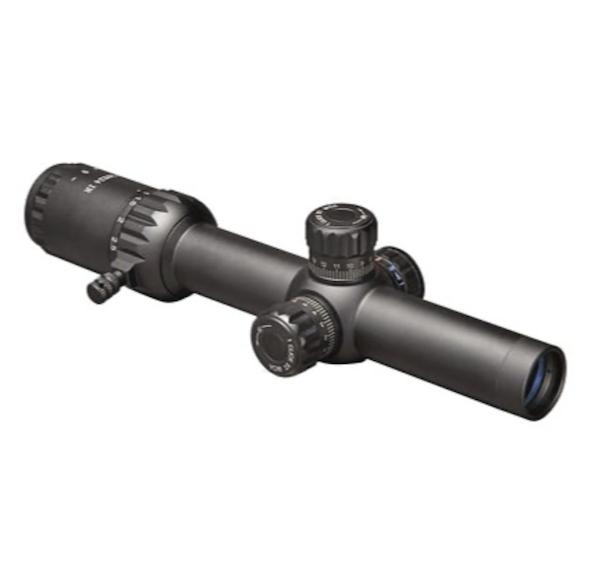 KONUS Pro Event 1-10x24mm 30mm Dual IR Etched Circle Dot Reticle Scope (Matte)