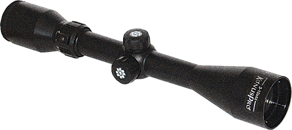 KonusPro Matte Black 3-10x44mm 1" Tube Engraved 30/30 Reticle Rifle Scope