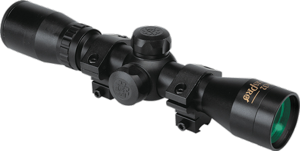 Konus Optics KonusPro 4x32 Rifle Scope (30/30 Engraved Reticle) Matte Black