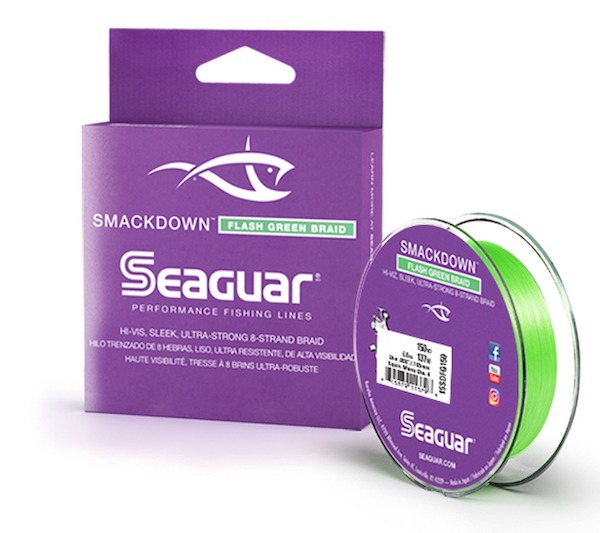 Seaguar 10SDFG150 Smackdown Flash Green 10lb 150yd Fishing Line - Seaguar