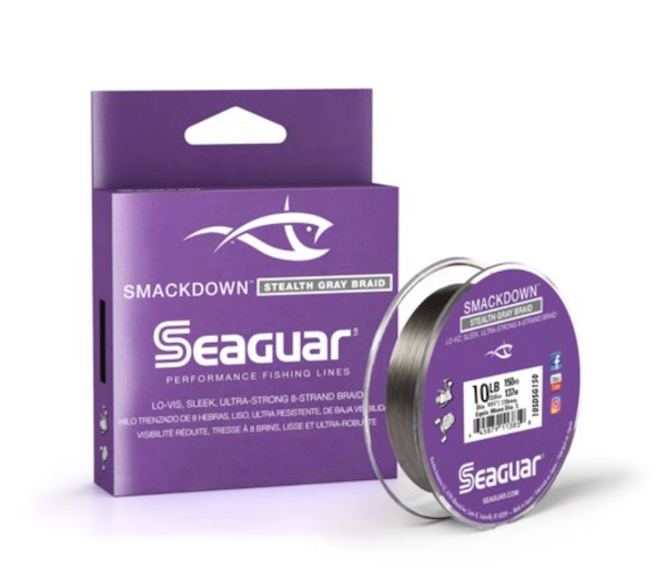 Seaguar 40SDSG150 Smackdown Stealth Gray 40lb 150yds Line - Seaguar