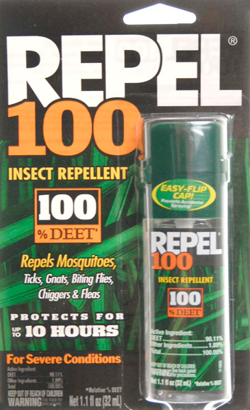 Cutter Insect Repellent Repel Pump Spray 100% DEET 1 oz