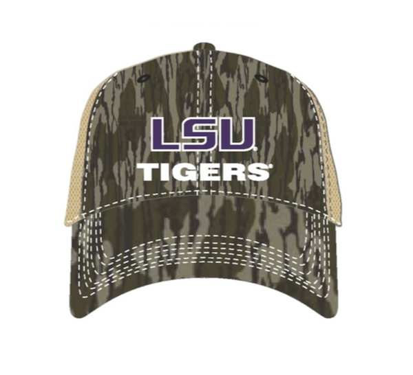 NC WOODY MOBL/KHAKI MESH BACK LSU                          