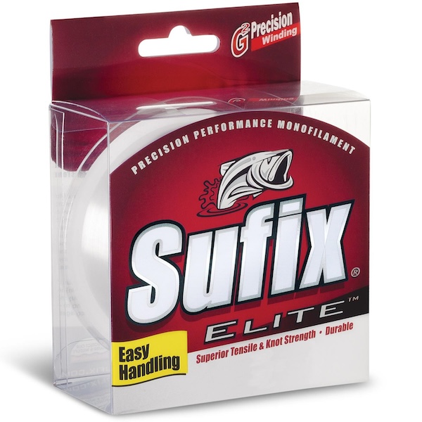 Sufix Elite Line 14 lbs Tested 0.008" Diameter 330 Yards Clear