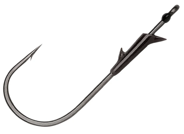 VMC FLIPPIN' HOOK BLACK NICKEL #2/0                        