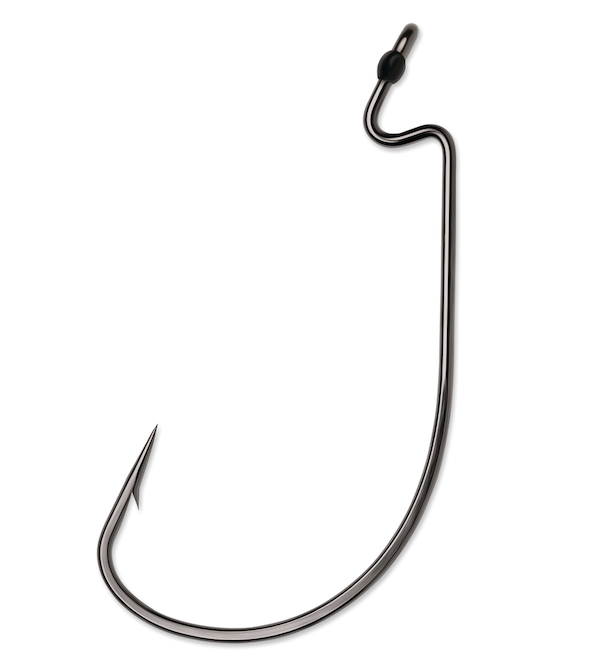 VMC WIDE GAP HOOK BLACK NICKEL #4/0                        
