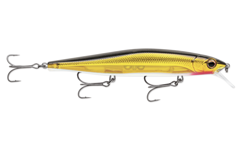 Rapala Precision Xtreme Mavrik 110 Metallic Gold Lure