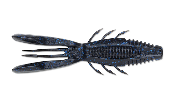 CrushCity BRONCO BUG 4 BLACK BLUE FLAKE                     - Crush City