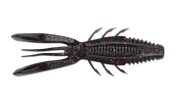 CrushCity BRONCO BUG 4 BLACK RED FLAKE                      - Crush City