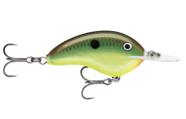 Rapala Ott's Garage Deep Tiny 07 Hot Copper Grn Shad
