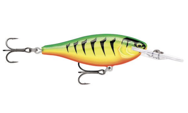 Rapala Shad Rap Elite 75 Lure - Gilded Fire Tiger