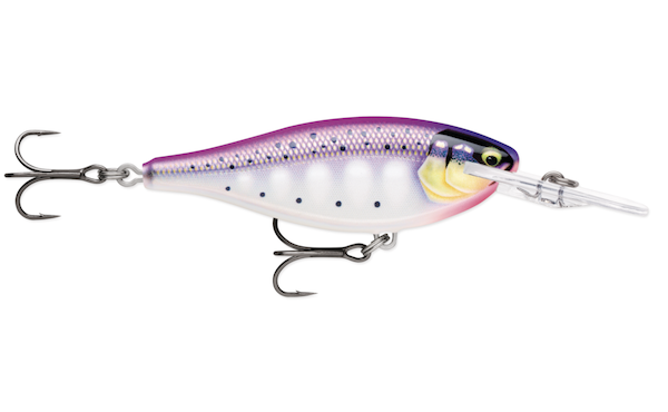 Rapala Shad Rap Elite 75 Gilded Purpledencent Lure