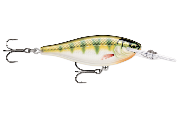 Rapala Shad Rap Elite 75 Gilded Yellow Perch