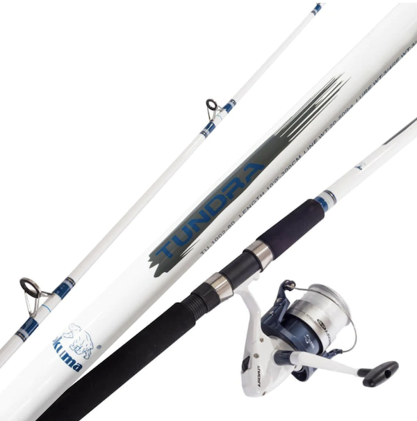 Okuma Tundra TU-1002-80 10' 2-Piece Medium Heavy Fishing Rod - Okuma